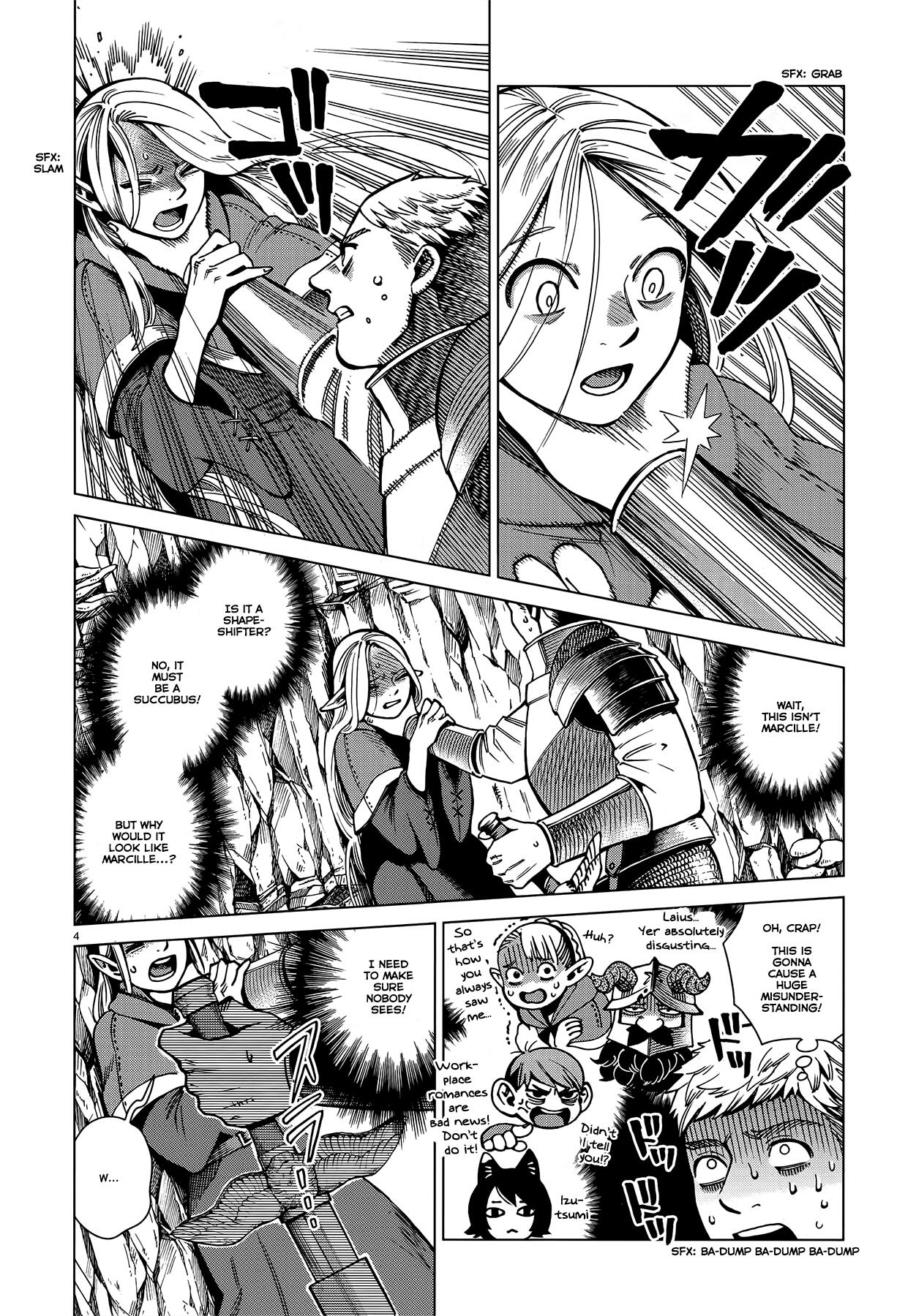 Dungeon Meshi Chapter 60: Winged Lion page 4 - Mangakakalot