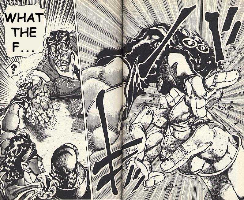 Jojo's Bizarre Adventure Vol.23 Chapter 214 : D'arby The Gambler Pt.4 page 8 - 