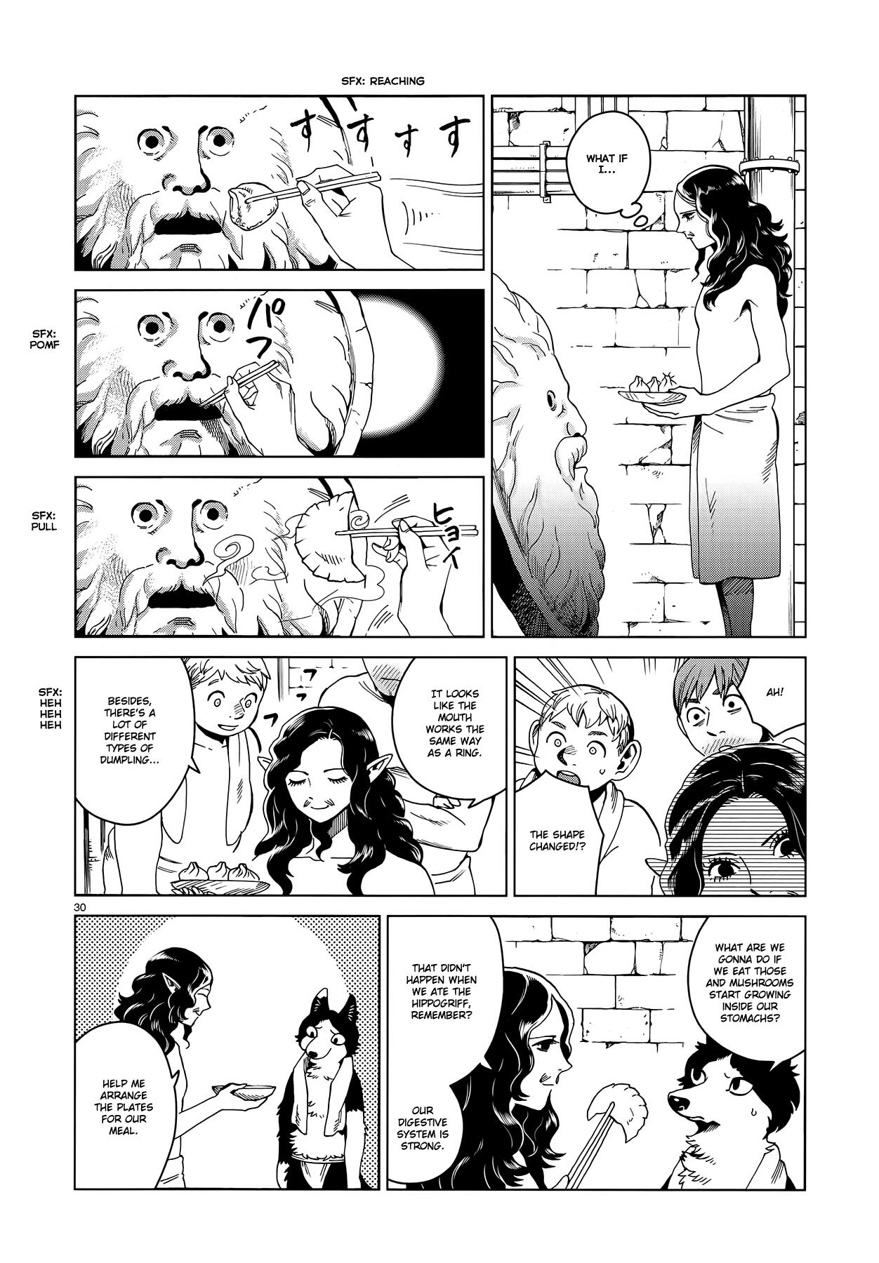 Dungeon Meshi Chapter 51: Dumplings Ii page 30 - Mangakakalot