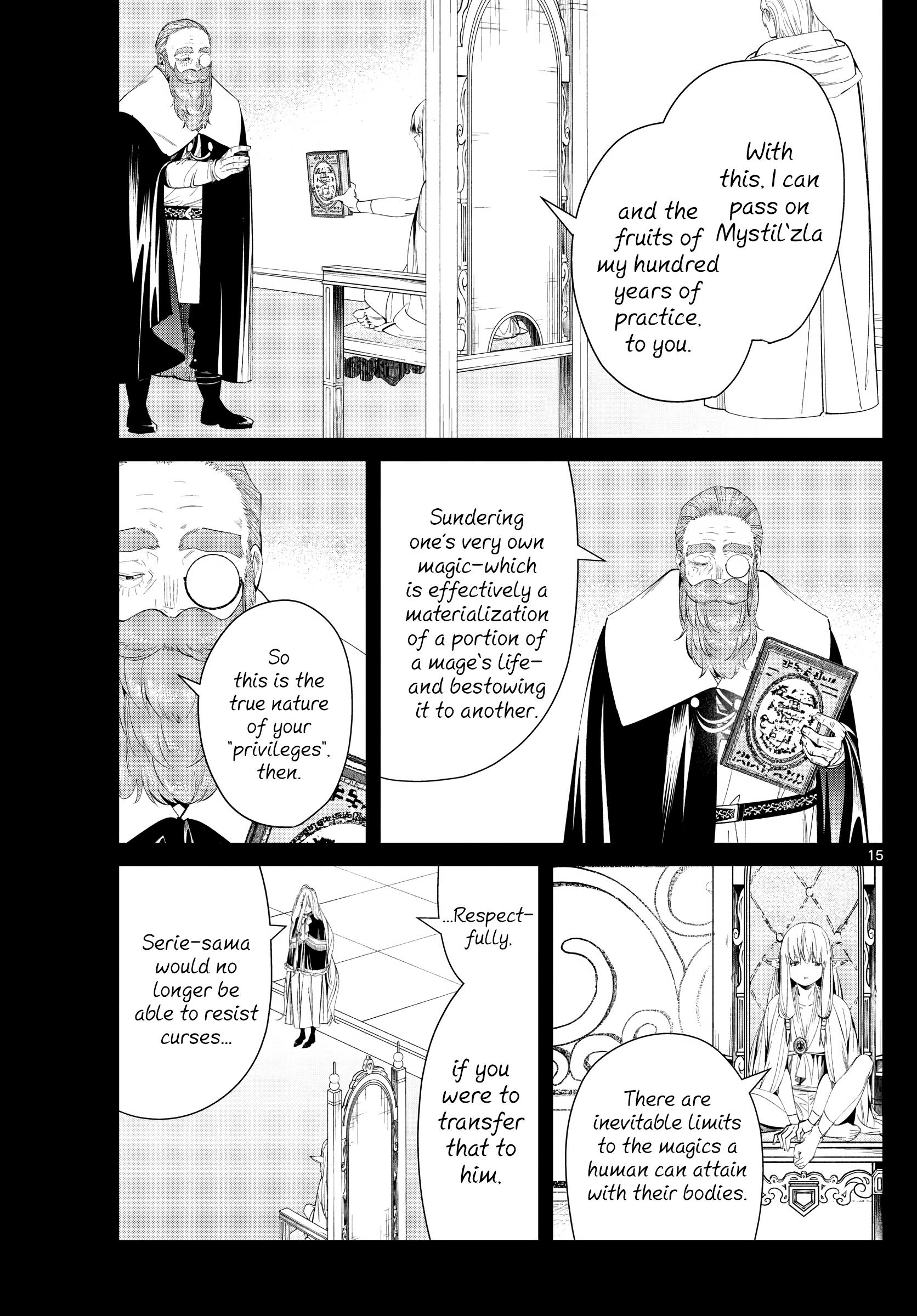 Sousou No Frieren Chapter 96: Master And Apprentice page 15 - Mangakakalot