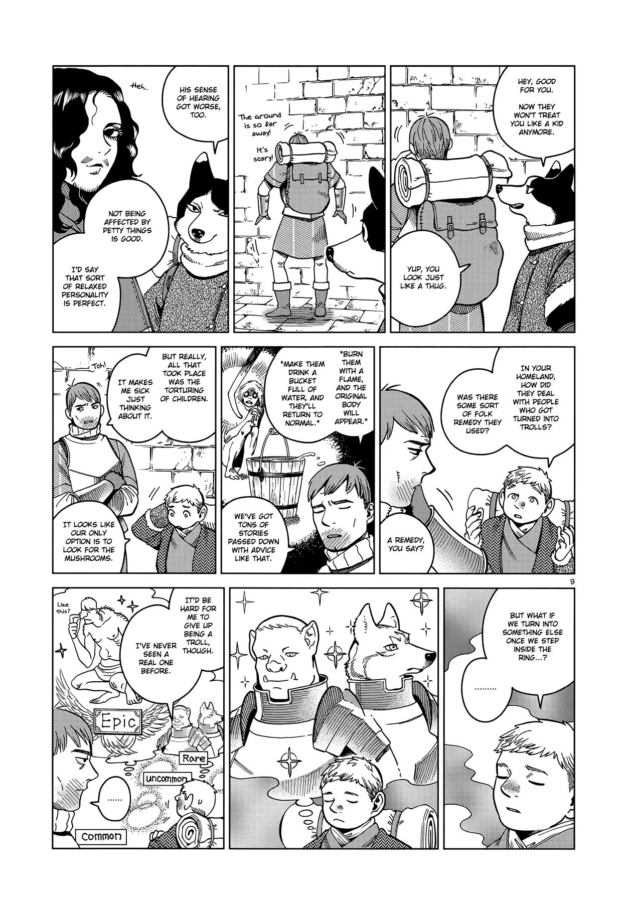 Dungeon Meshi Chapter 50: Dumplings page 9 - Mangakakalot