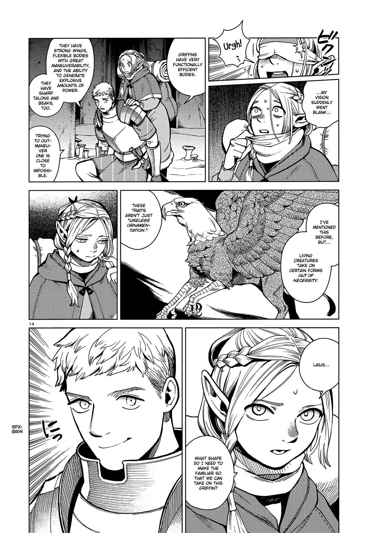 Dungeon Meshi Chapter 48 page 14 - Mangakakalot