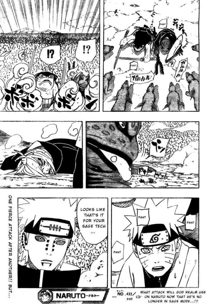 Vol.46 Chapter 432 – The Rasenshuriken Once Again!! | 16 page