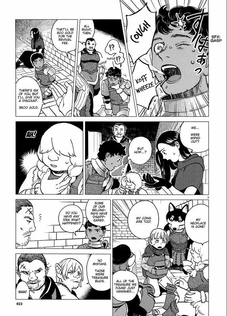 Dungeon Meshi Chapter 15 : Zosui page 3 - Mangakakalot