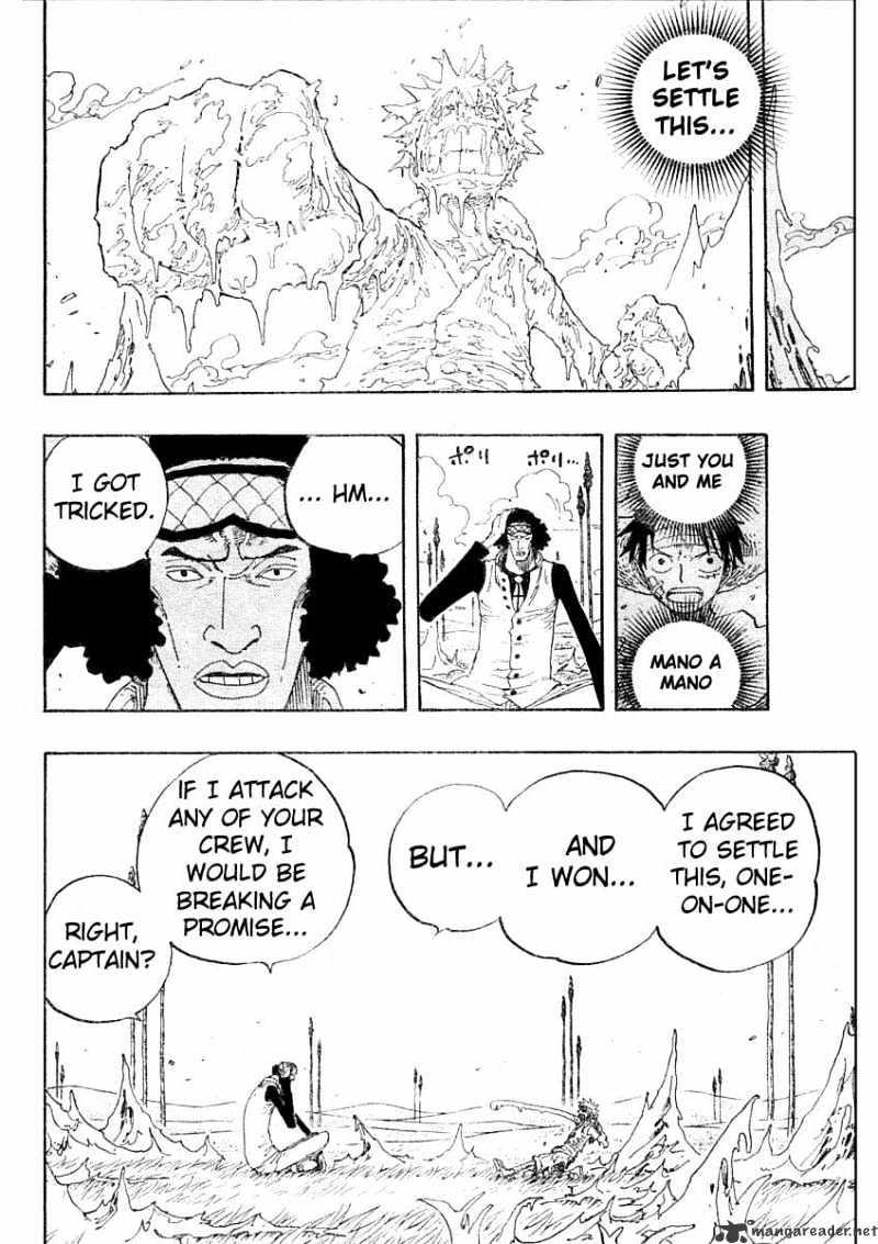 One Piece Chapter 321 : Mano A Mano page 11 - Mangakakalot