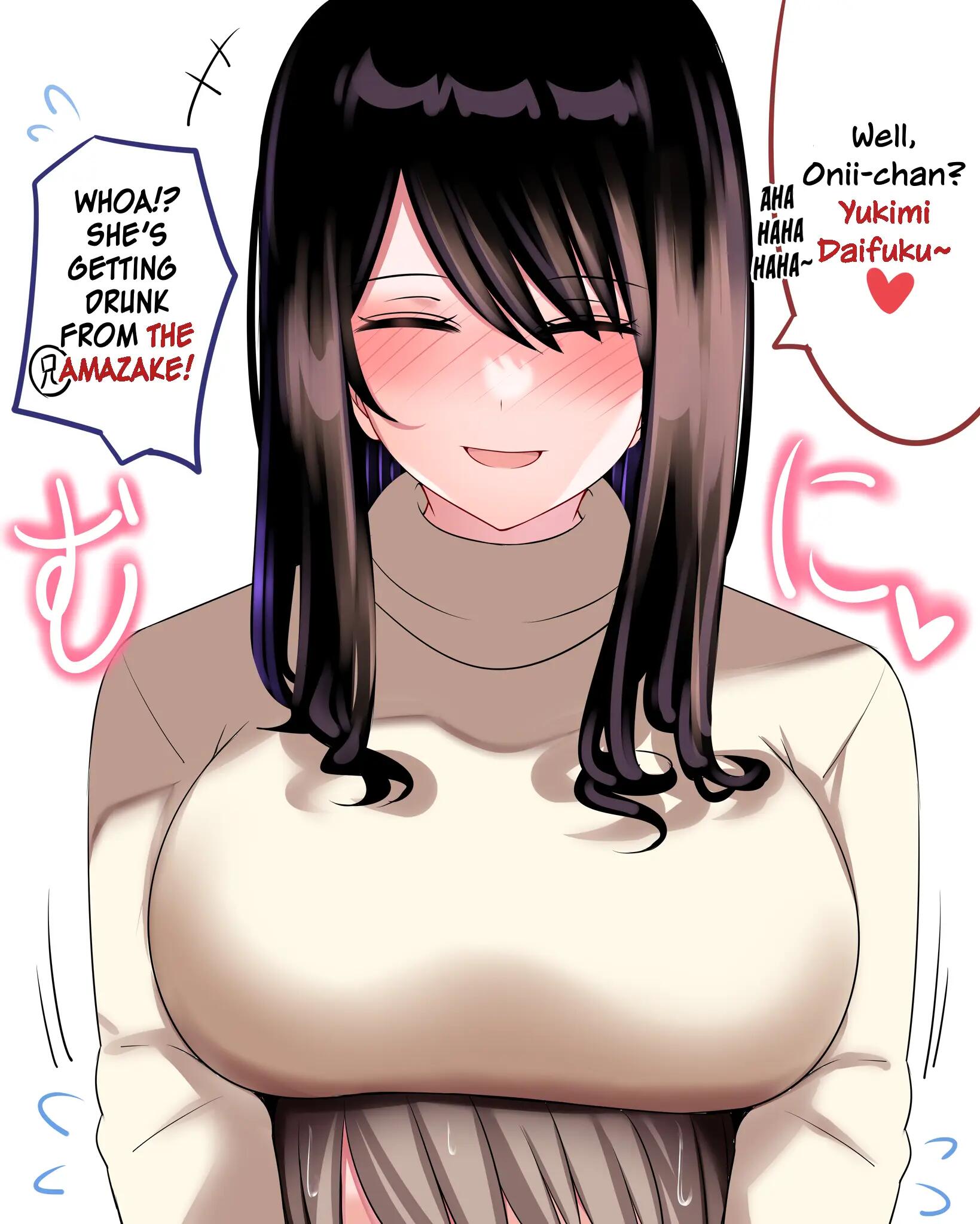 Read My Little Sister Whose Boobs Keeps Getting Bigger And Bigger Chapter  12: 3Rd Year Middle School, Winter, F-Cup on Mangakakalot