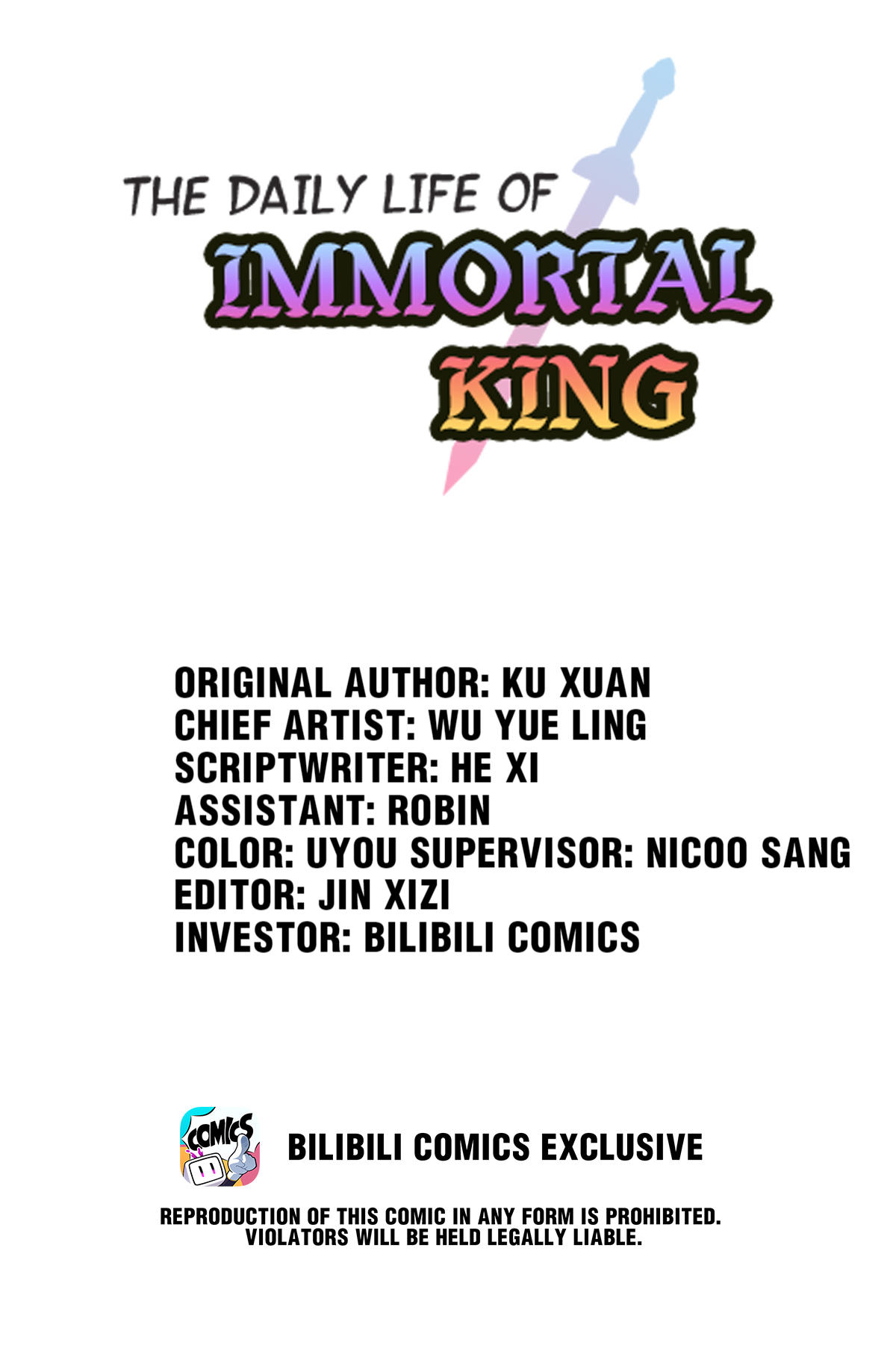 Read The Daily Life of the Immortal King online