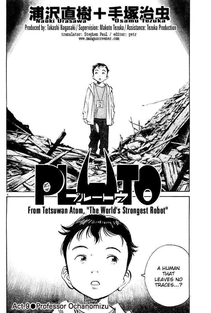 Pluto Vol.2 Chapter 9 : Professor Ochanomizu page 7 - Mangakakalot