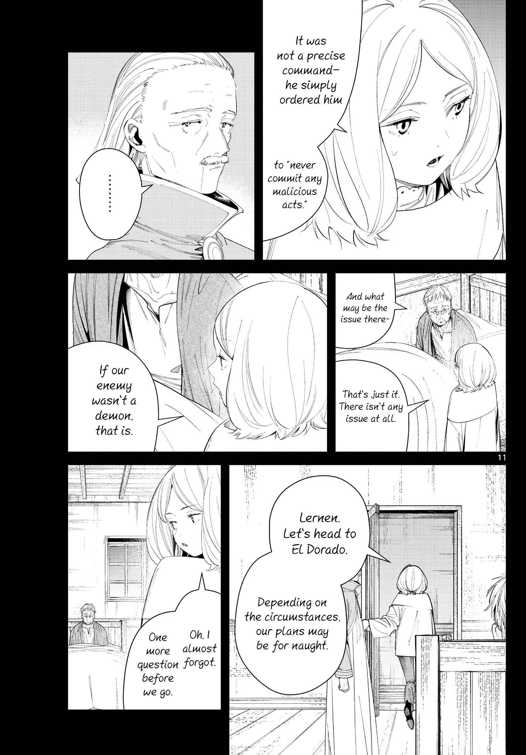 Sousou No Frieren Chapter 84: Daredevil page 11 - Mangakakalot