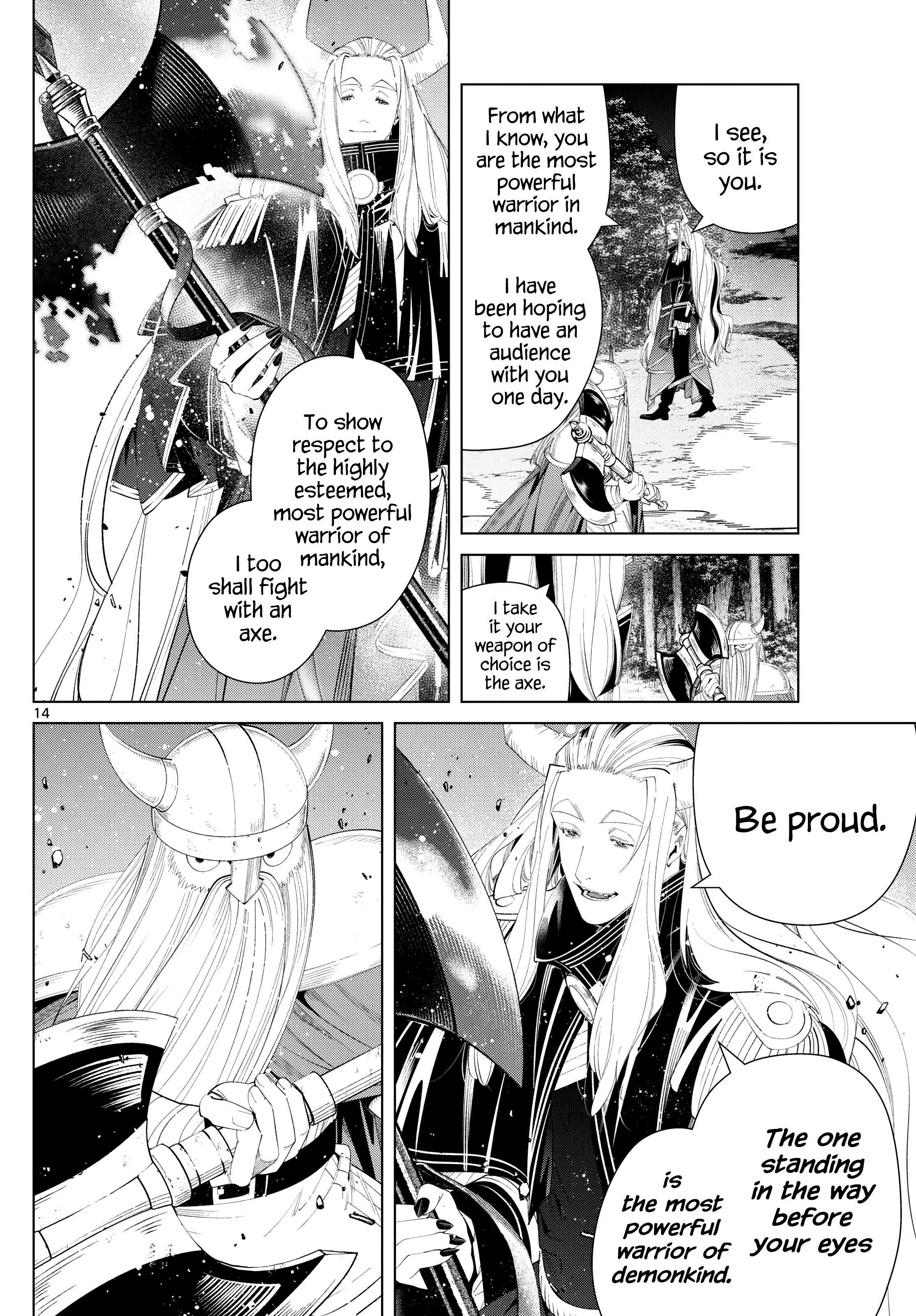 Sousou No Frieren Chapter 117: Miraculous Illusion page 14 - Mangakakalot