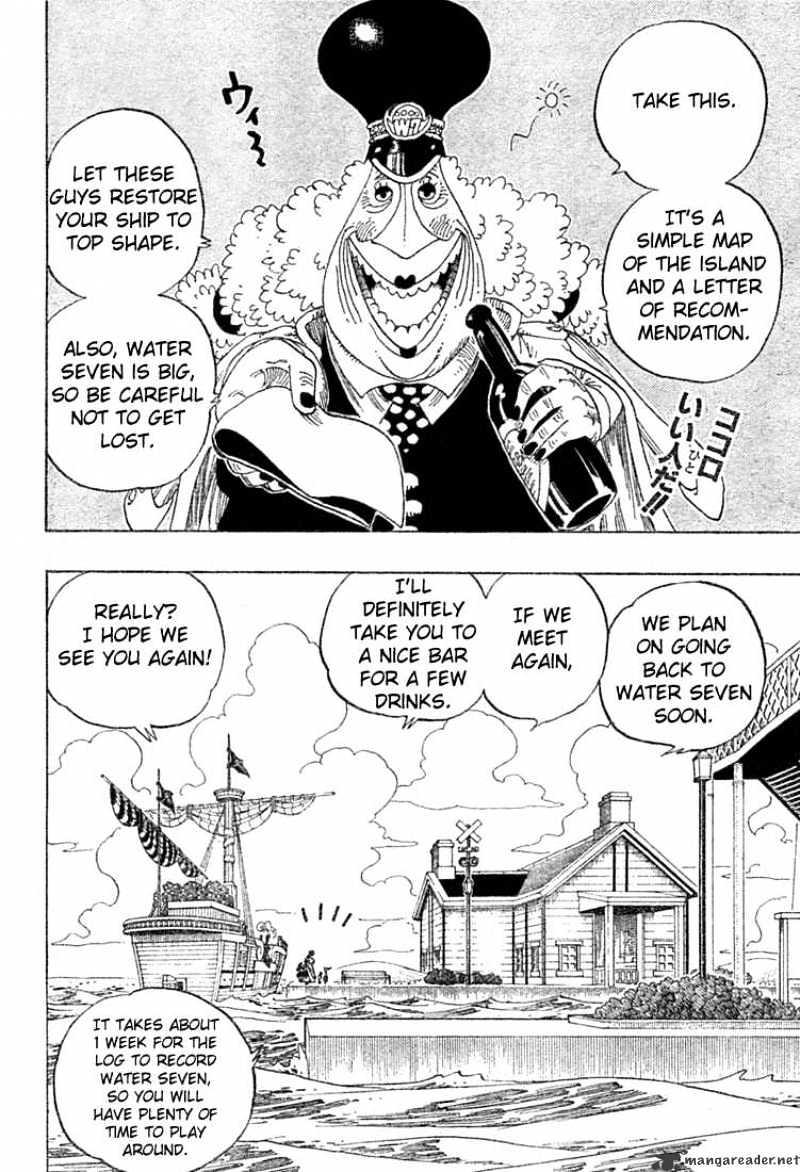 One Piece Chapter 323 : The City Of Water, Water Seven page 2 - Mangakakalot