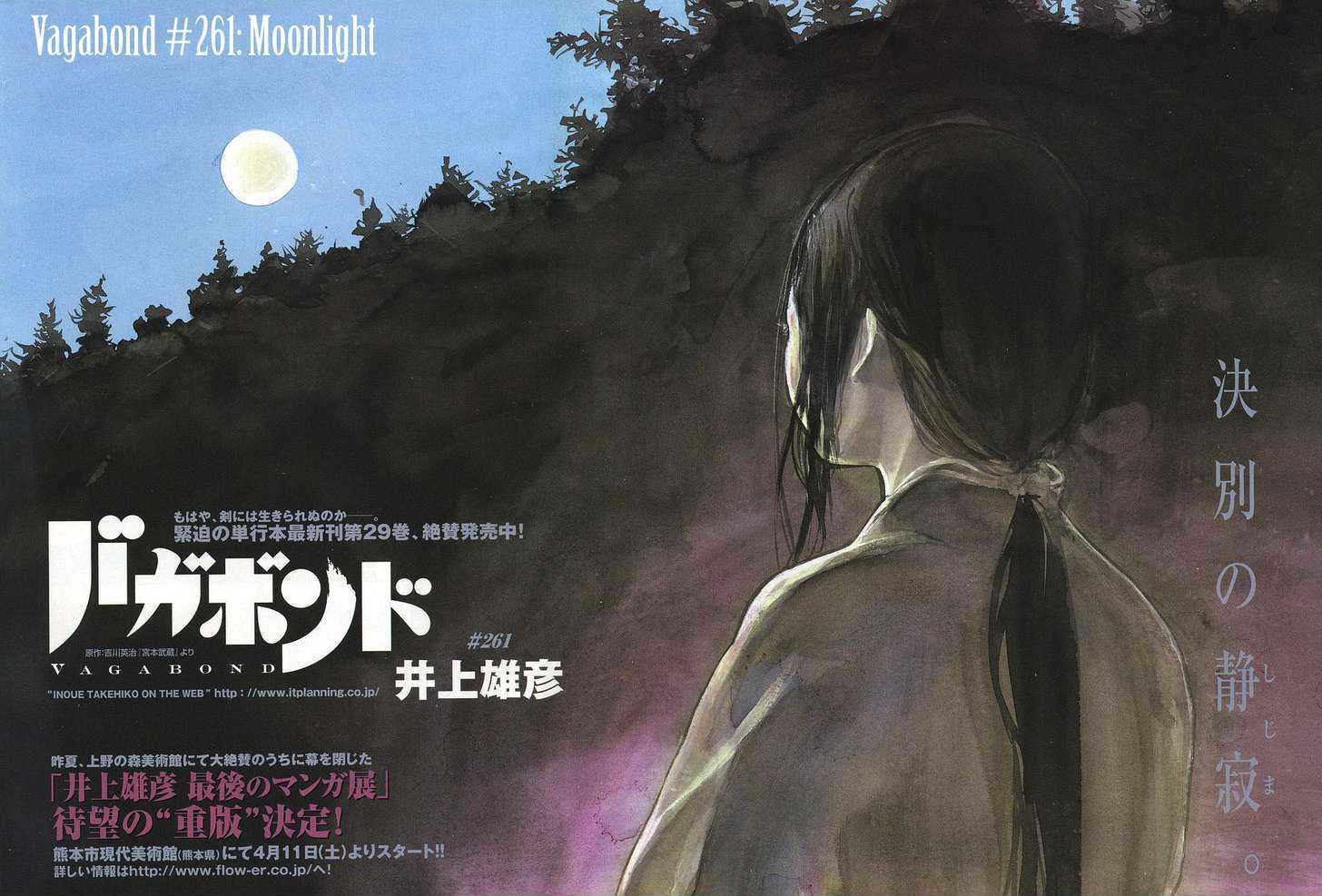 Vagabond Vol.30 Chapter 261 : Moonlight page 2 - Mangakakalot