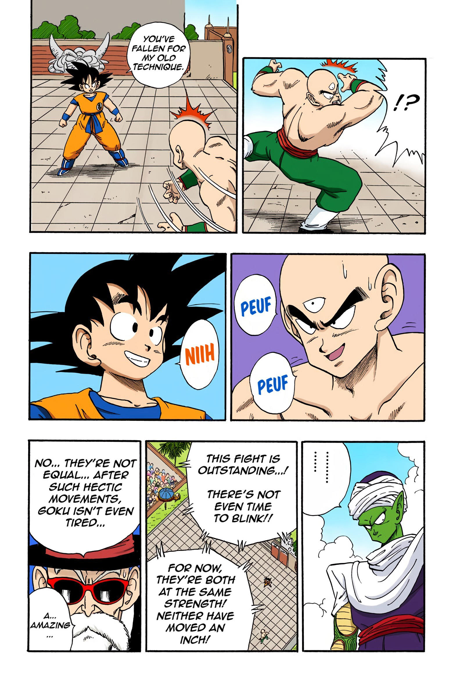 Dragon Ball - Full Color Edition Vol.15 Chapter 176: Goku Vs. Tenshinhan page 15 - Mangakakalot