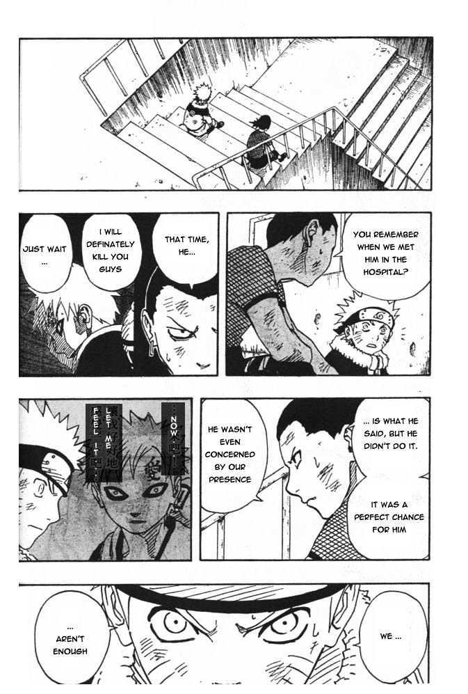 Vol.13 Chapter 111 – Sasuke vs. Gaara!! | 10 page