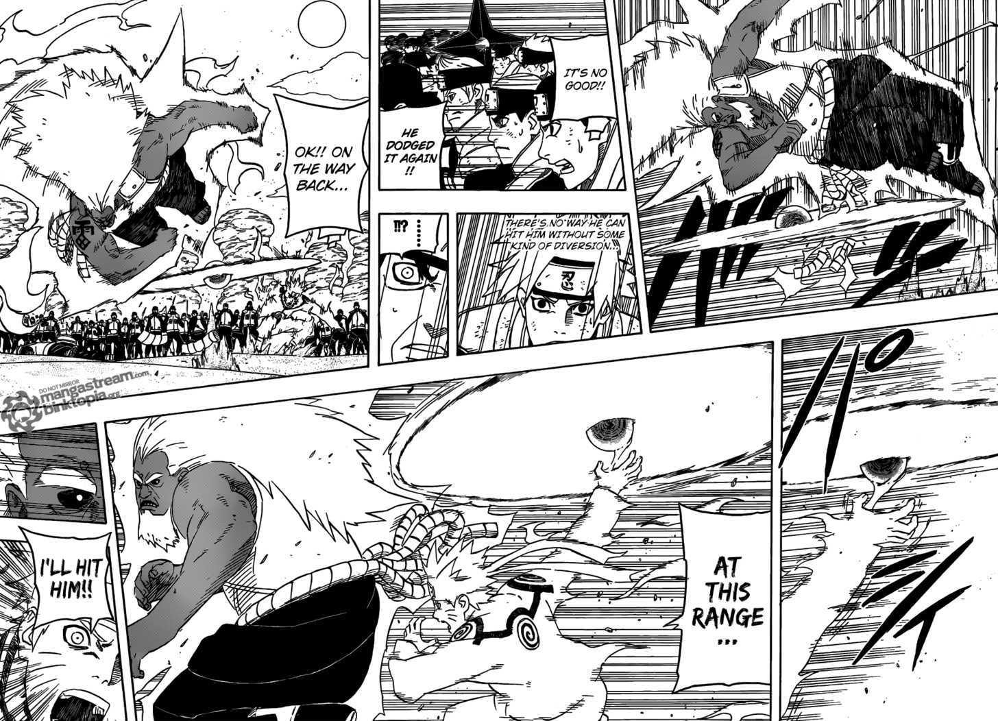 Vol.58 Chapter 554 – The Limit of the Rasenshuriken…!! | 4 page