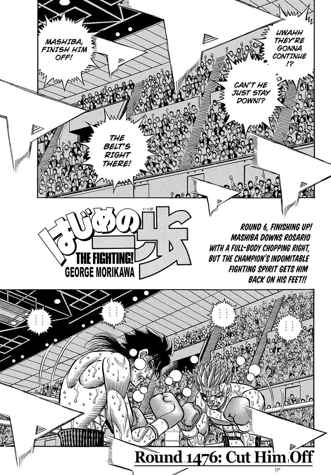 Hajime No Ippo-Chapter 1476: Cut Him Off0