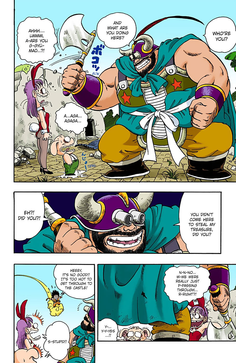 Dragon Ball - Full Color Edition Vol.1 Chapter 11: Gyūmaо̄ On Frypan Mountain page 14 - Mangakakalot