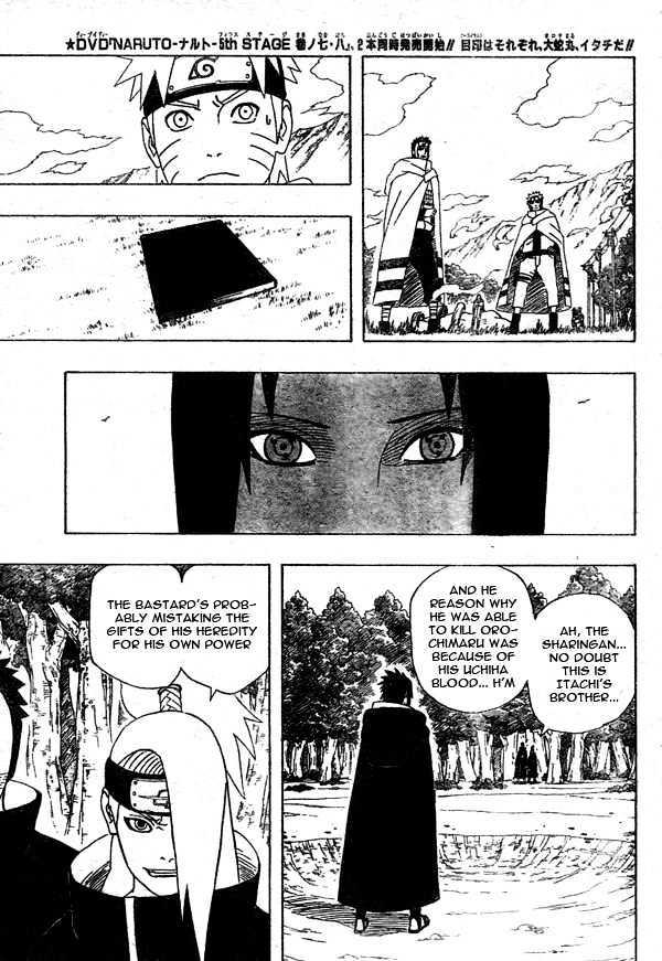 Vol.39 Chapter 357 – Deidara vs. Sasuke!! | 7 page