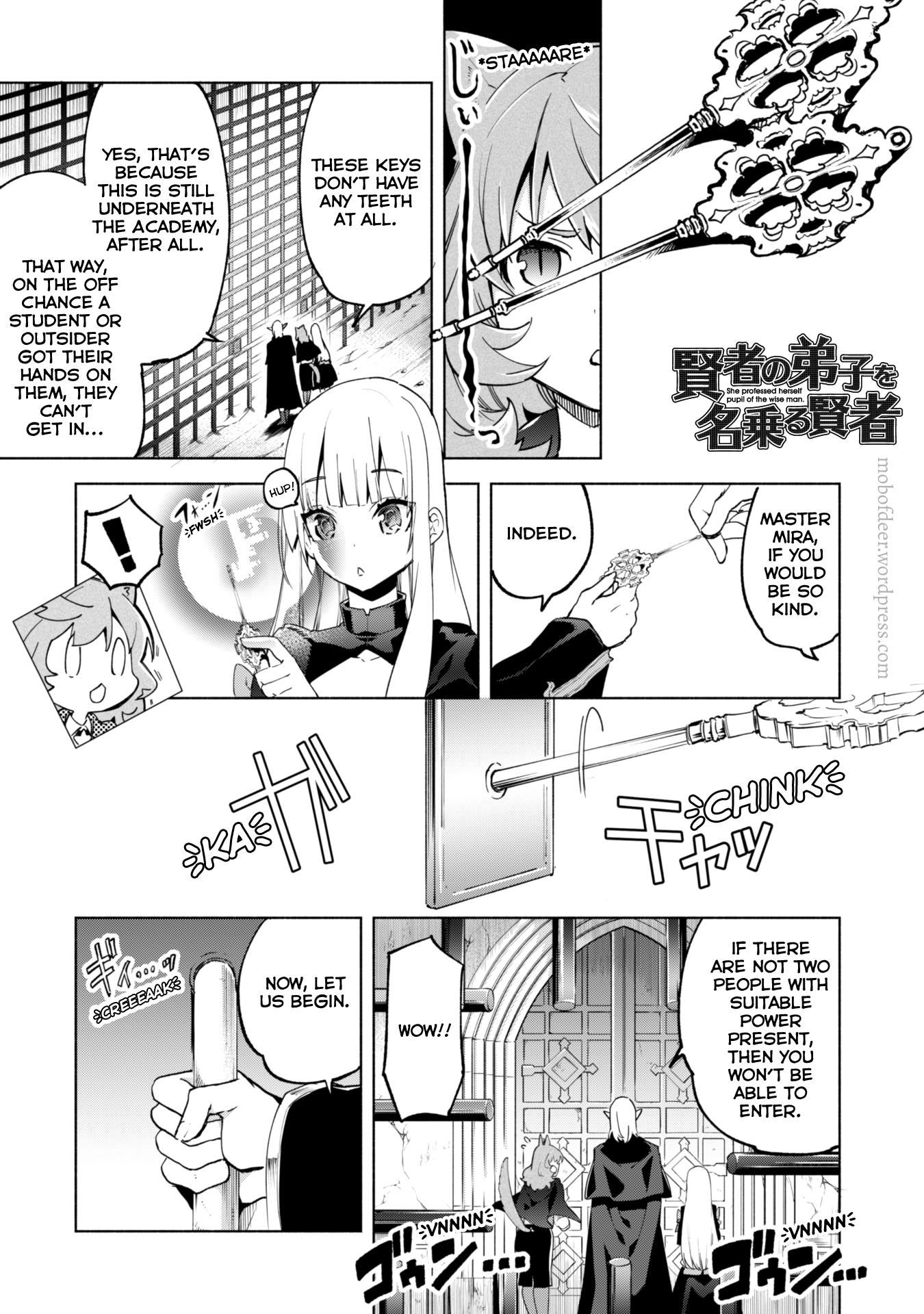 Read Manga Kenja no Deshi wo Nanoru Kenja - Chapter 55