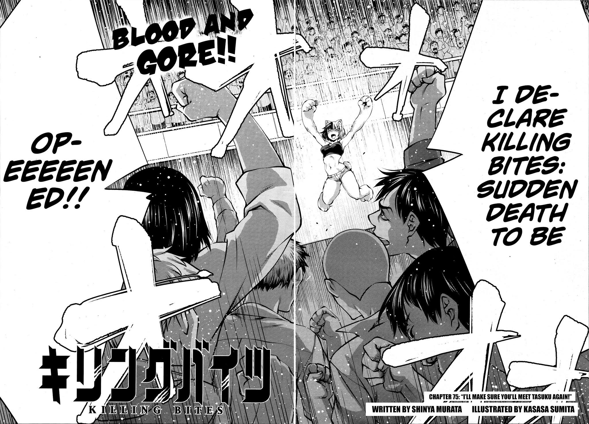Read Killing Bites Vol.16 Chapter 77: 'i Won't Die' Is Never A