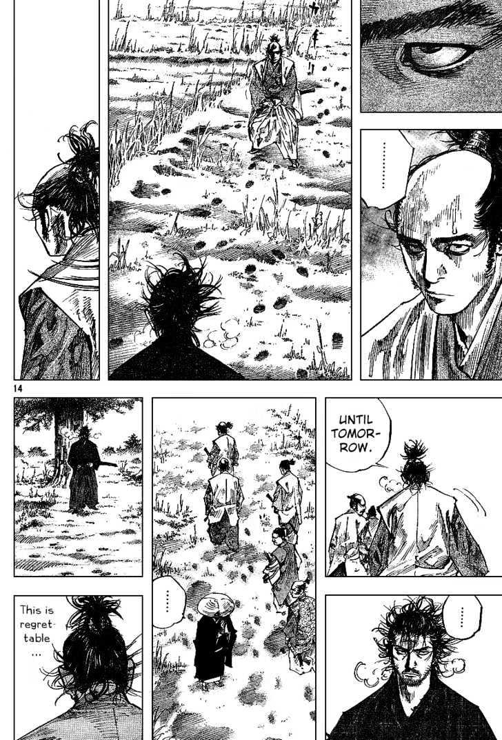 Vagabond Vol.25 Chapter 224 : Ichijoji Sagarimatsu page 14 - Mangakakalot