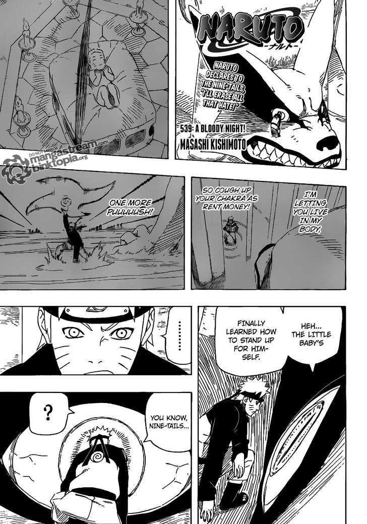 Naruto Vol.57 Chapter 539 : A Bloody Night!  