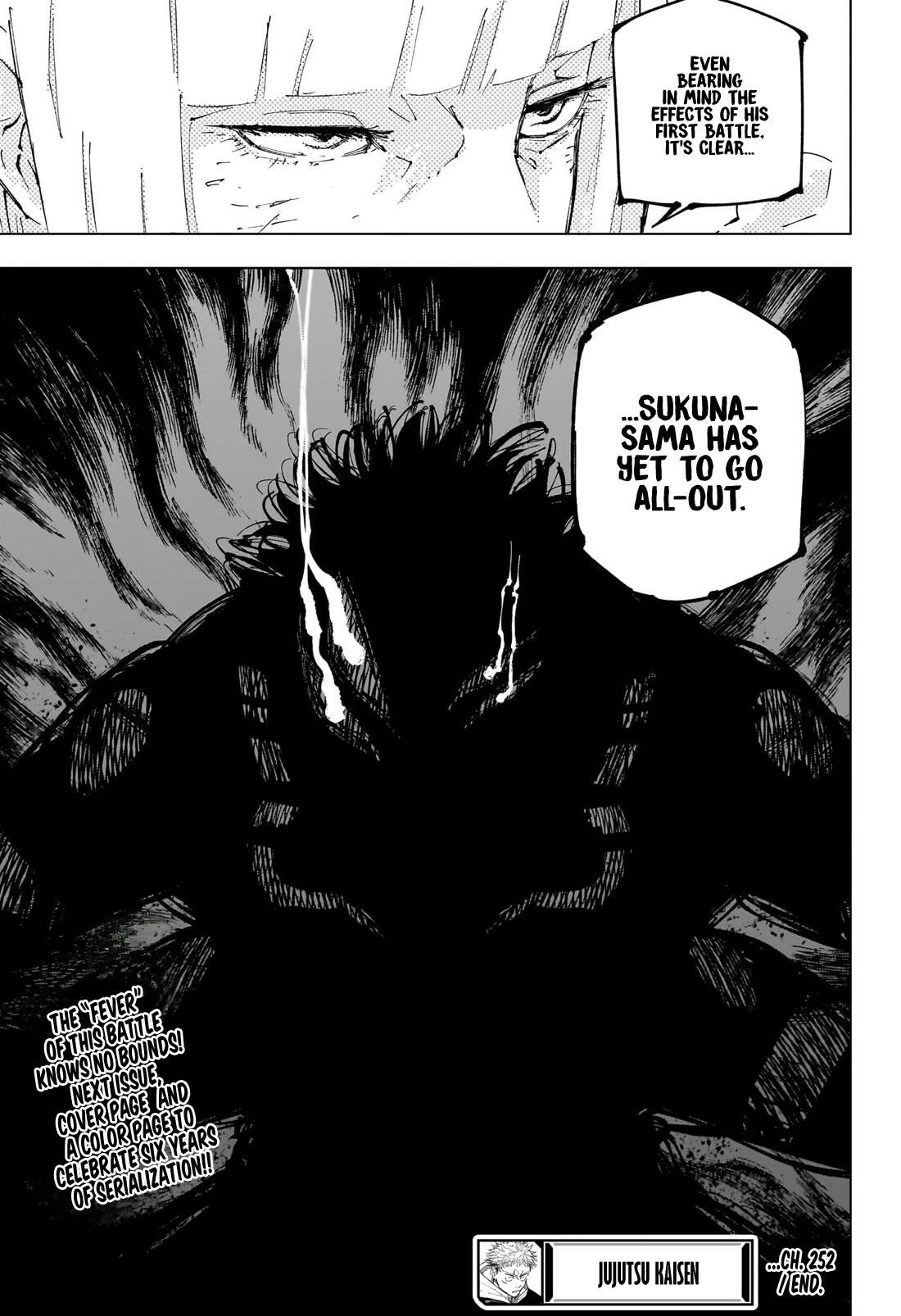 Jujutsu Kaisen Chapter 252: The Decisive Battle In The Uninhabited, Demon-Infested Shinjuku ㉔ page 19 - kaisenjujutsu.com