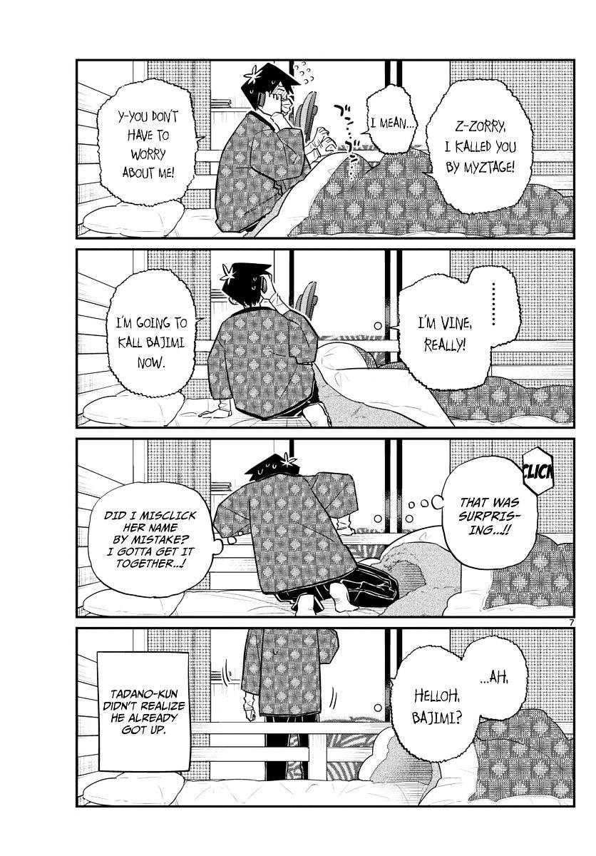 Komi-San Wa Komyushou Desu Vol.7 Chapter 99: A Cold page 7 - Mangakakalot