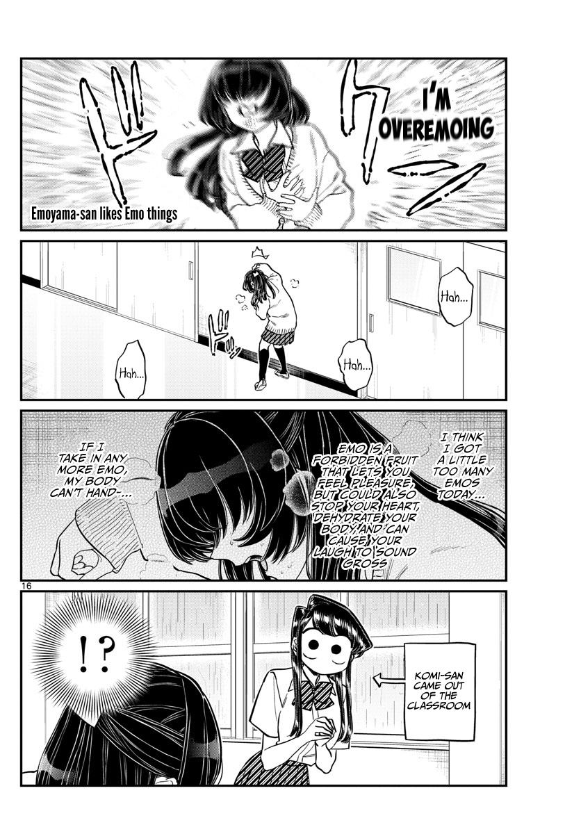 Komi-San Wa Komyushou Desu Chapter 216: Emotional page 16 - Mangakakalot