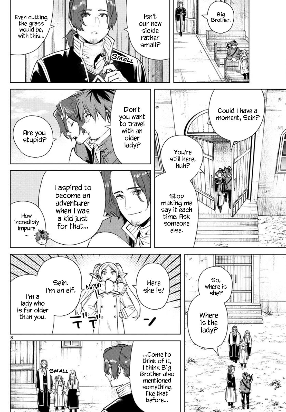 Sousou No Frieren Chapter 28: Priest & Regret page 8 - Mangakakalot