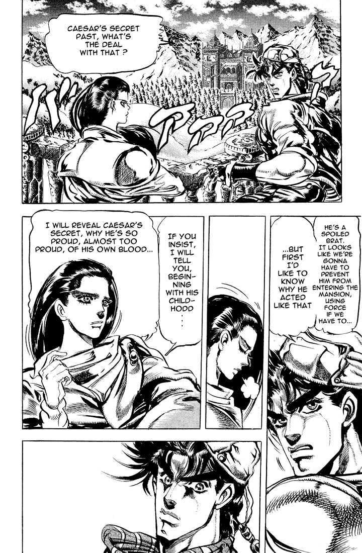 Jojo's Bizarre Adventure Vol.10 Chapter 89 : Caesar's Lonely Youth page 2 - 