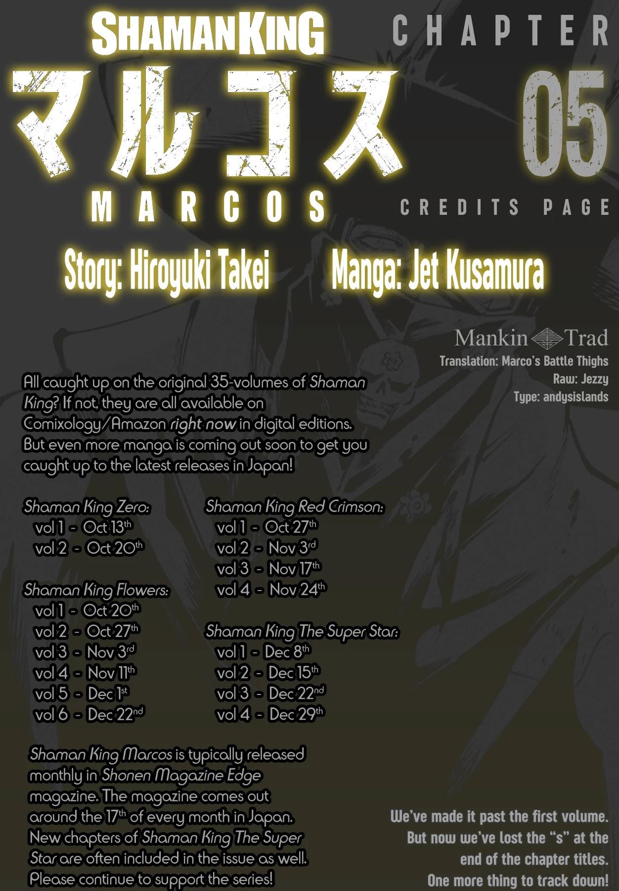 Read Shaman King Marcos Chapter 5 Manga Online Free At Mangastream Mobi