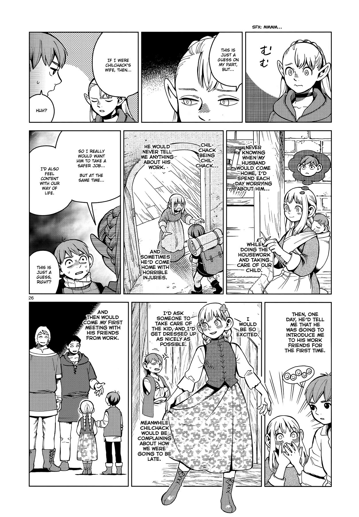Dungeon Meshi Chapter 56: Bicorn page 26 - Mangakakalot