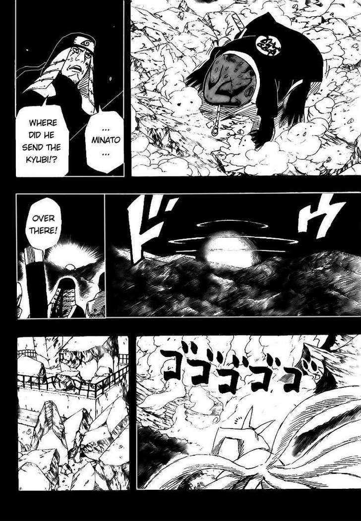 Vol.53 Chapter 503 – Minato’s Dead Demon Consuming Seal!! | 12 page