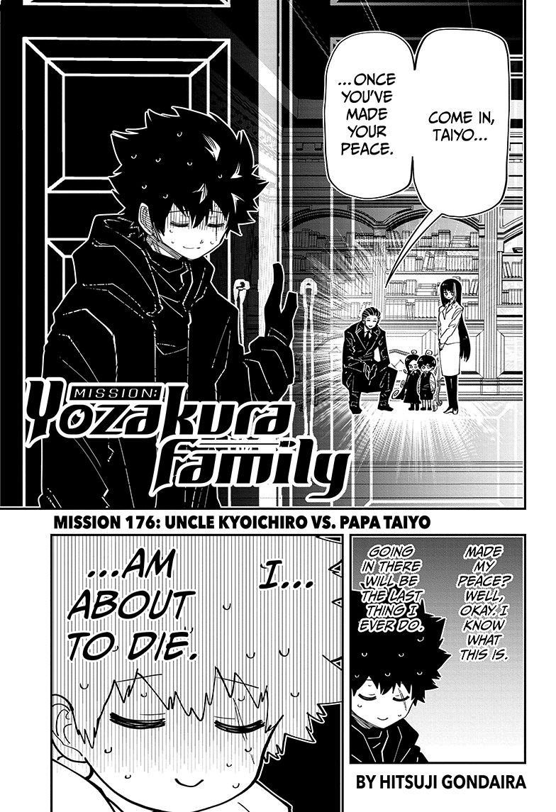 Read Mission: Yozakura Family Chapter 176 on Mangakakalot