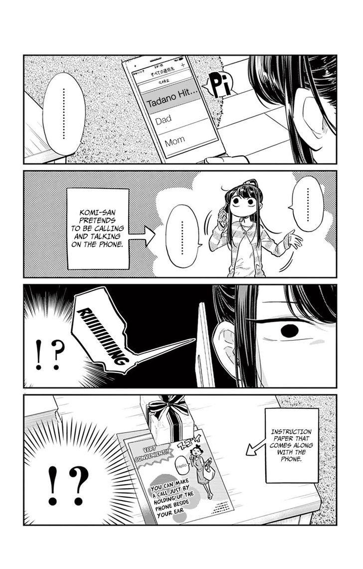 Komi-San Wa Komyushou Desu Vol.1 Chapter 18: Wrong Number page 4 - Mangakakalot