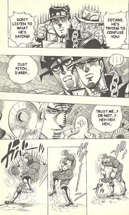 Jojo's Bizarre Adventure Vol.25 Chapter 235 : D'arby The Gamer Pt.9 page 9 - 