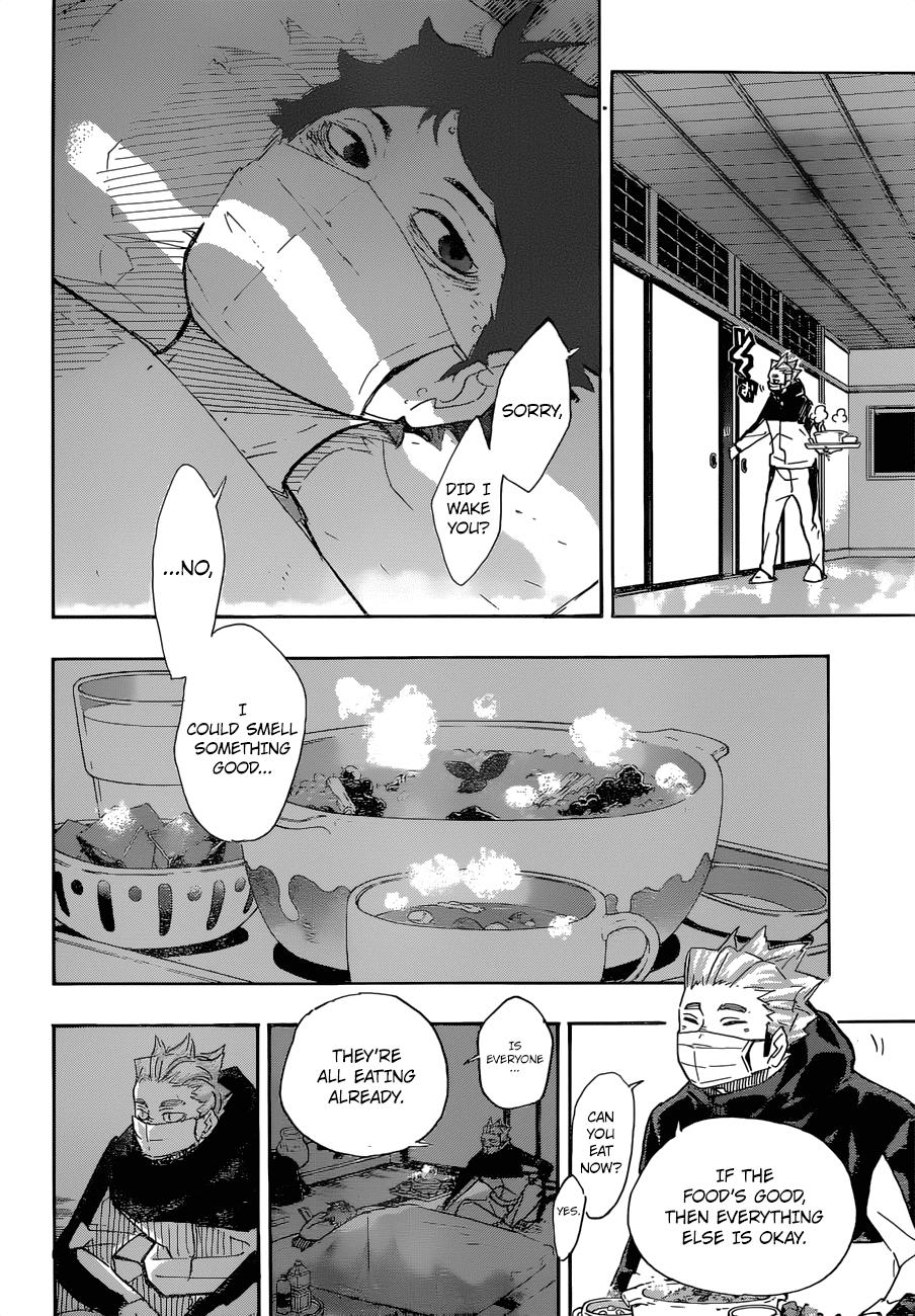 Haikyuu!! Chapter 369: Food And Muscle page 11 - Mangakakalot