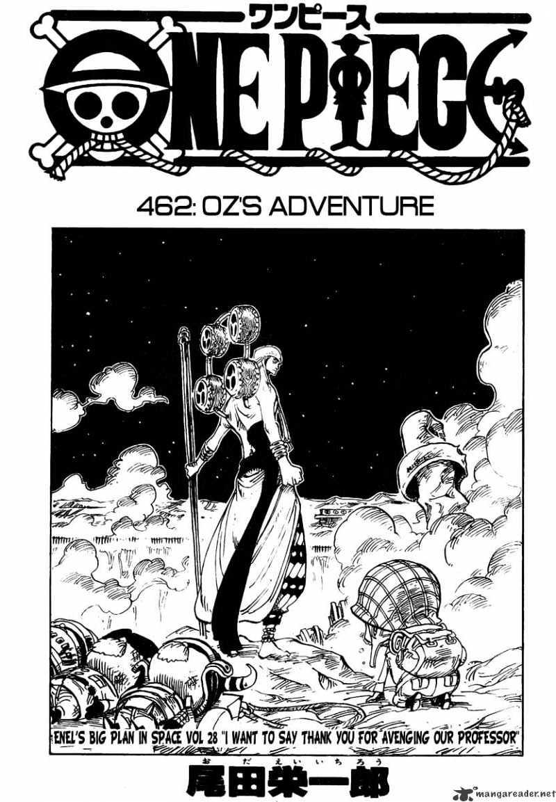 One Piece Chapter 462 : Oz S Adventure page 2 - Mangakakalot