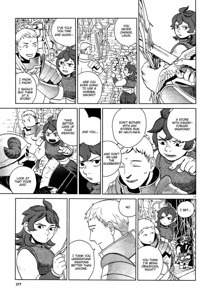Dungeon Meshi Chapter 19 : : Tentaclus page 13 - Mangakakalot