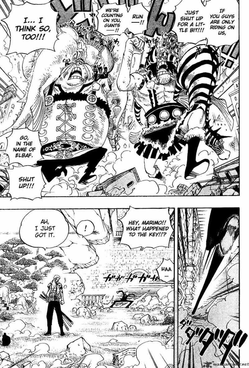 One Piece Chapter 418 : Luffy Vs Rob Lucci page 5 - Mangakakalot