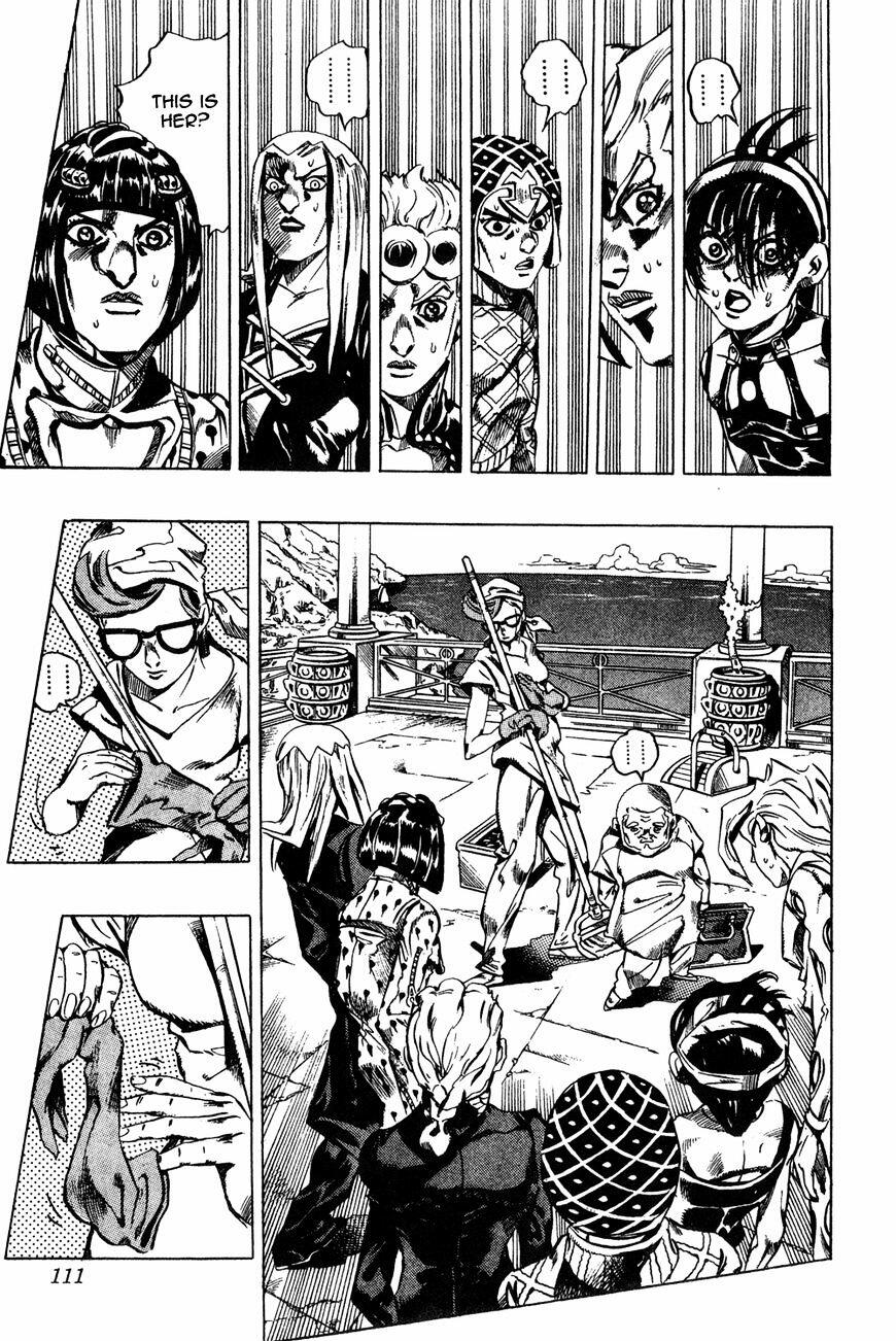 Jojo's Bizarre Adventure Vol.50 Chapter 469 : Officer Buccellati; First Orders From The Boss page 5 - 