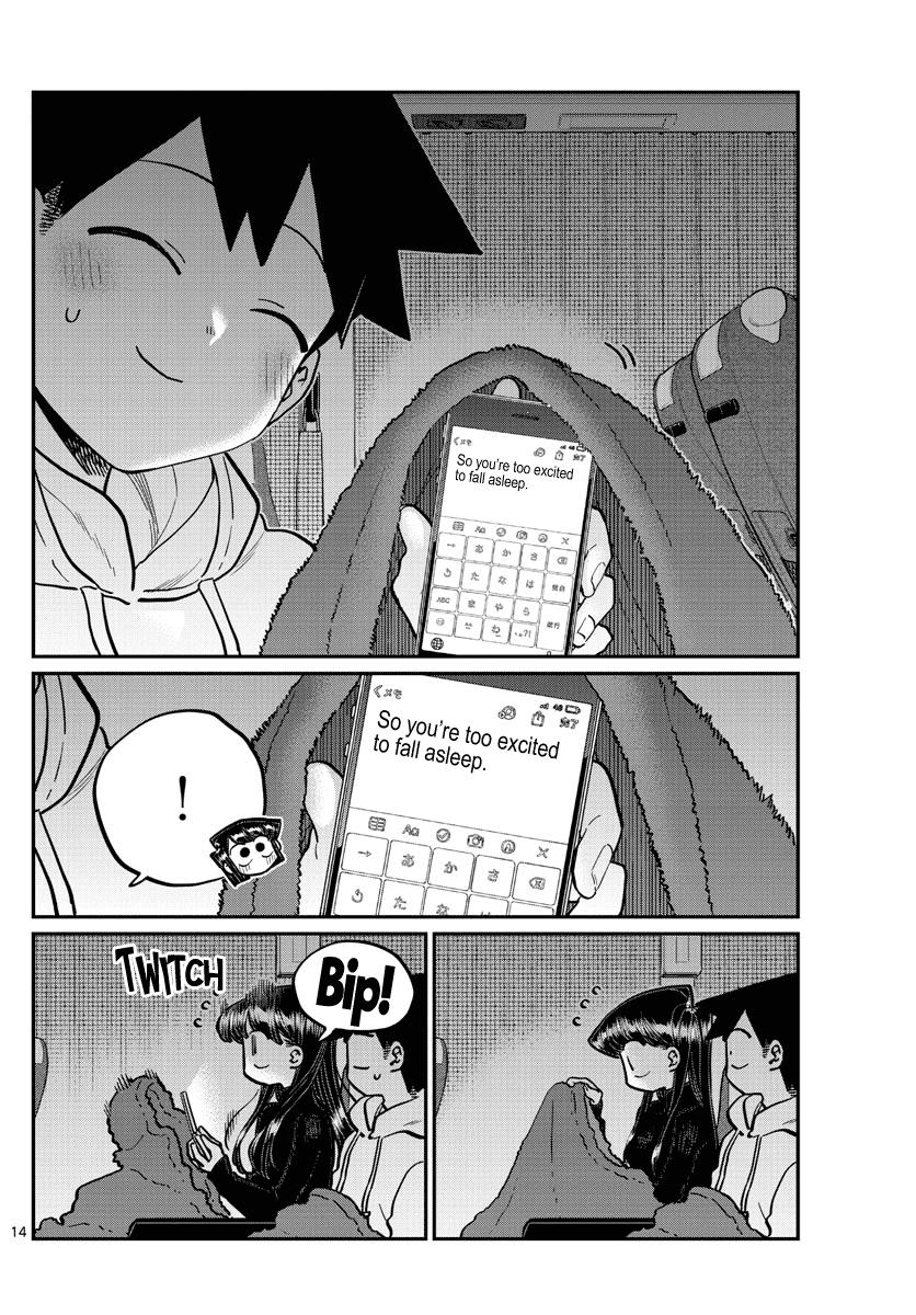 Komi-San Wa Komyushou Desu Chapter 260: Can't Sleep page 14 - Mangakakalot