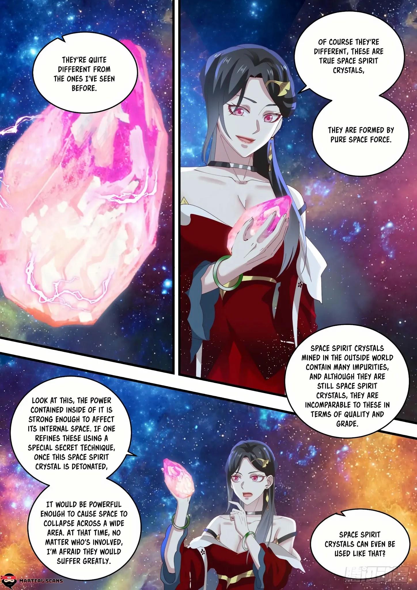 Martial Peak Chapter 1459: True Space Spirit Crystals page 8 - Mangakakalot