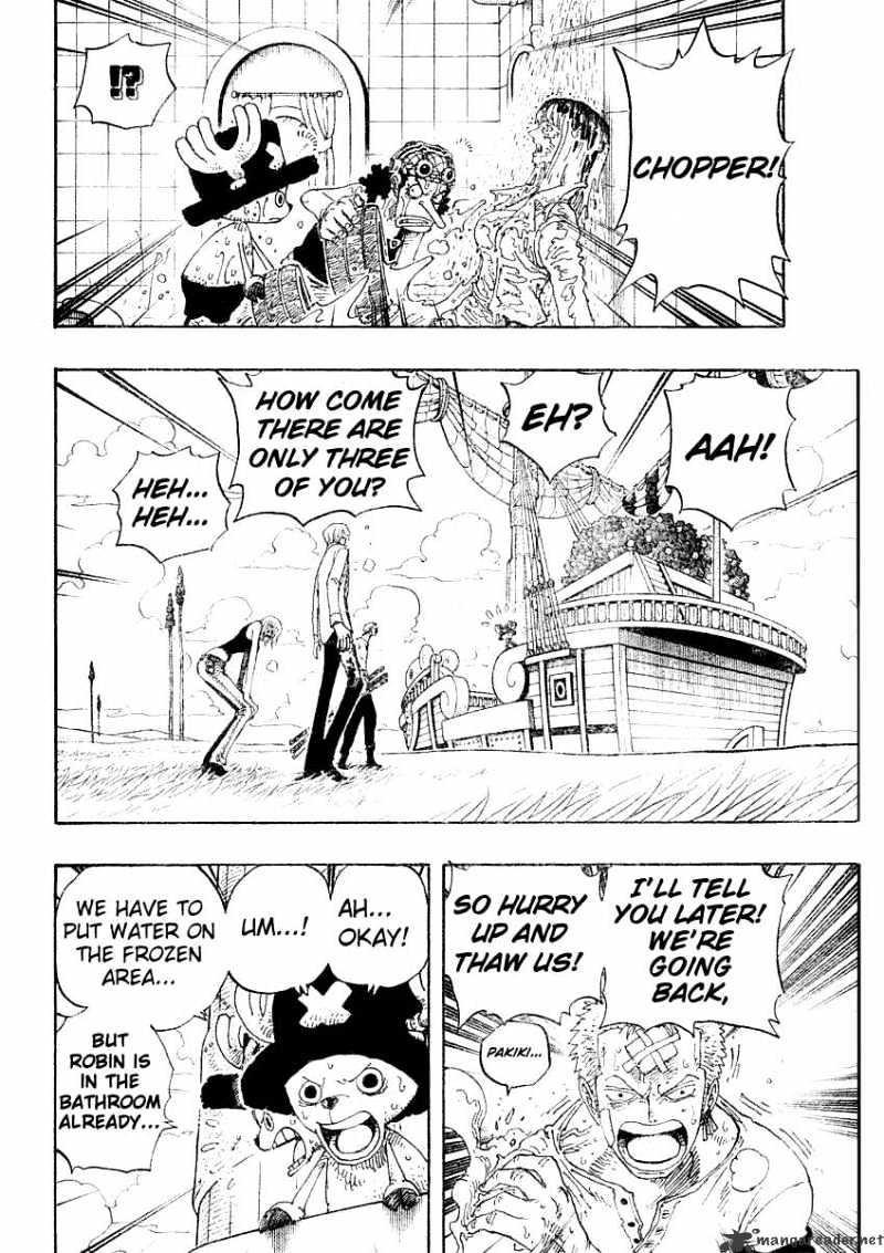 One Piece Chapter 321 : Mano A Mano page 4 - Mangakakalot
