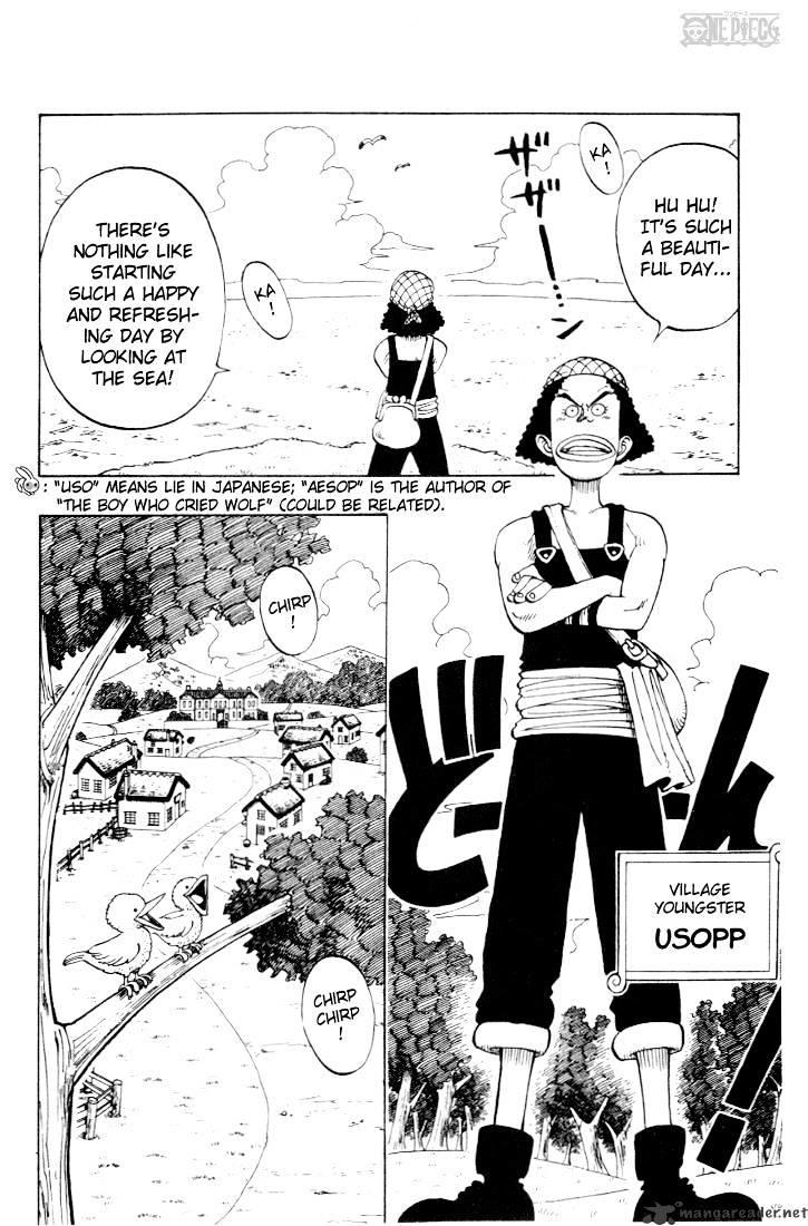 One Piece Chapter 23 : Captain Ussop Enters page 4 - Mangakakalot