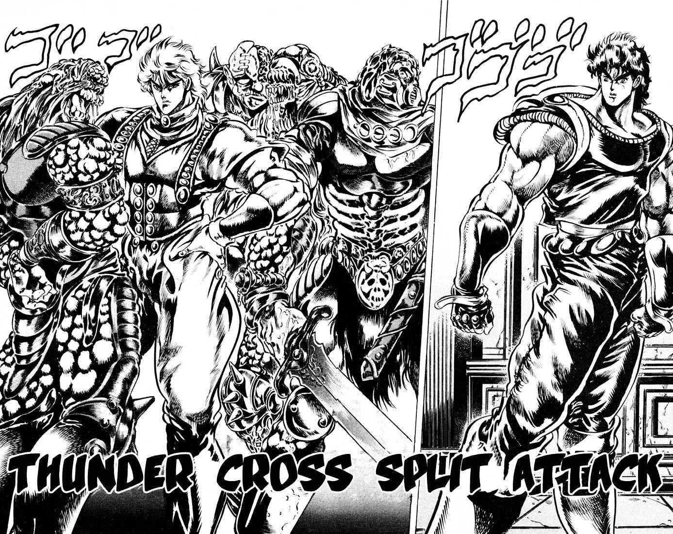 Jojo's Bizarre Adventure Vol.5 Chapter 38 : Thunder Cross Split Attack page 3 - 