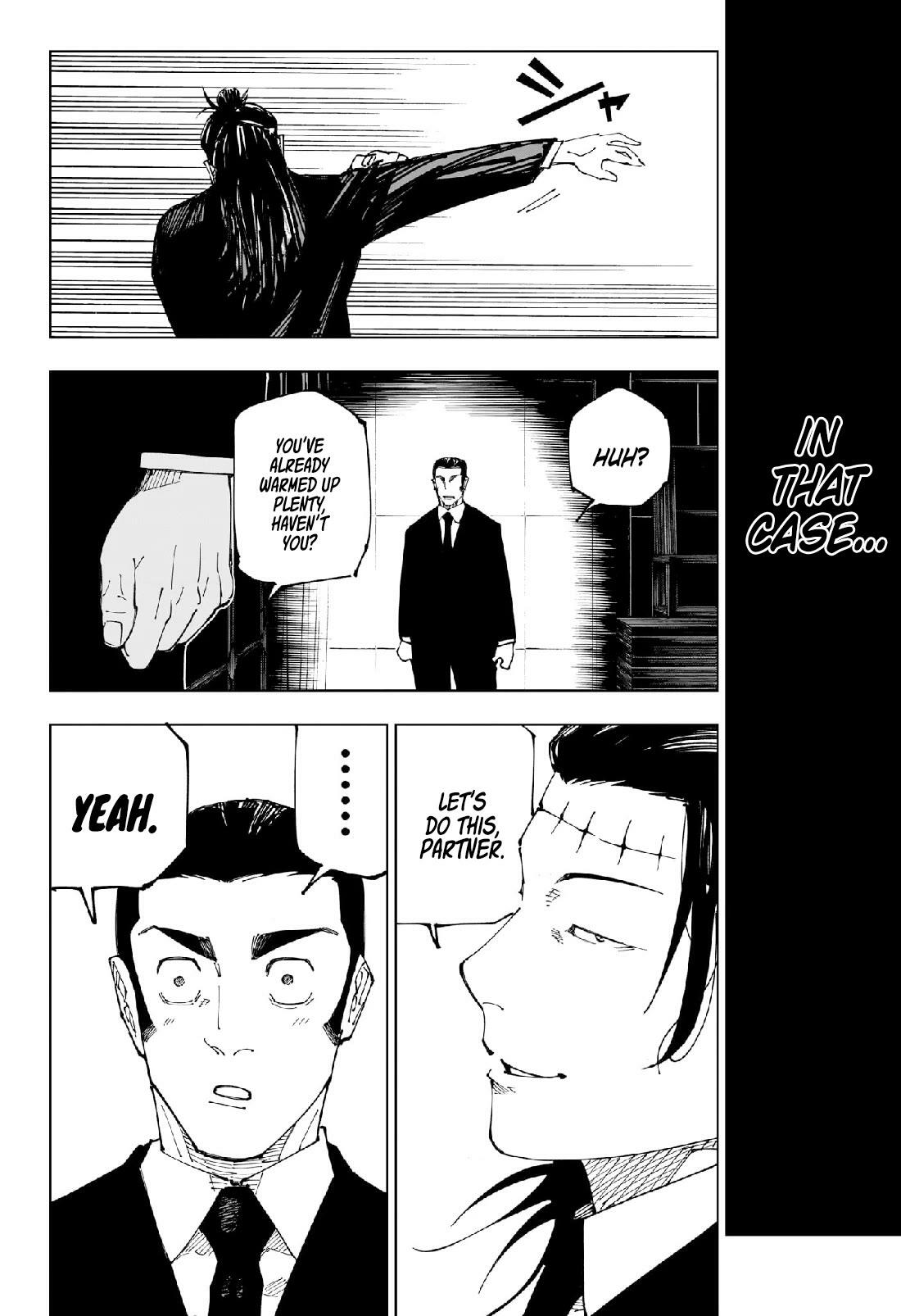 Jujutsu Kaisen Chapter 242: Idiot Survivor!! ~Soar Ever Higher~ page 18 - Mangakakalot