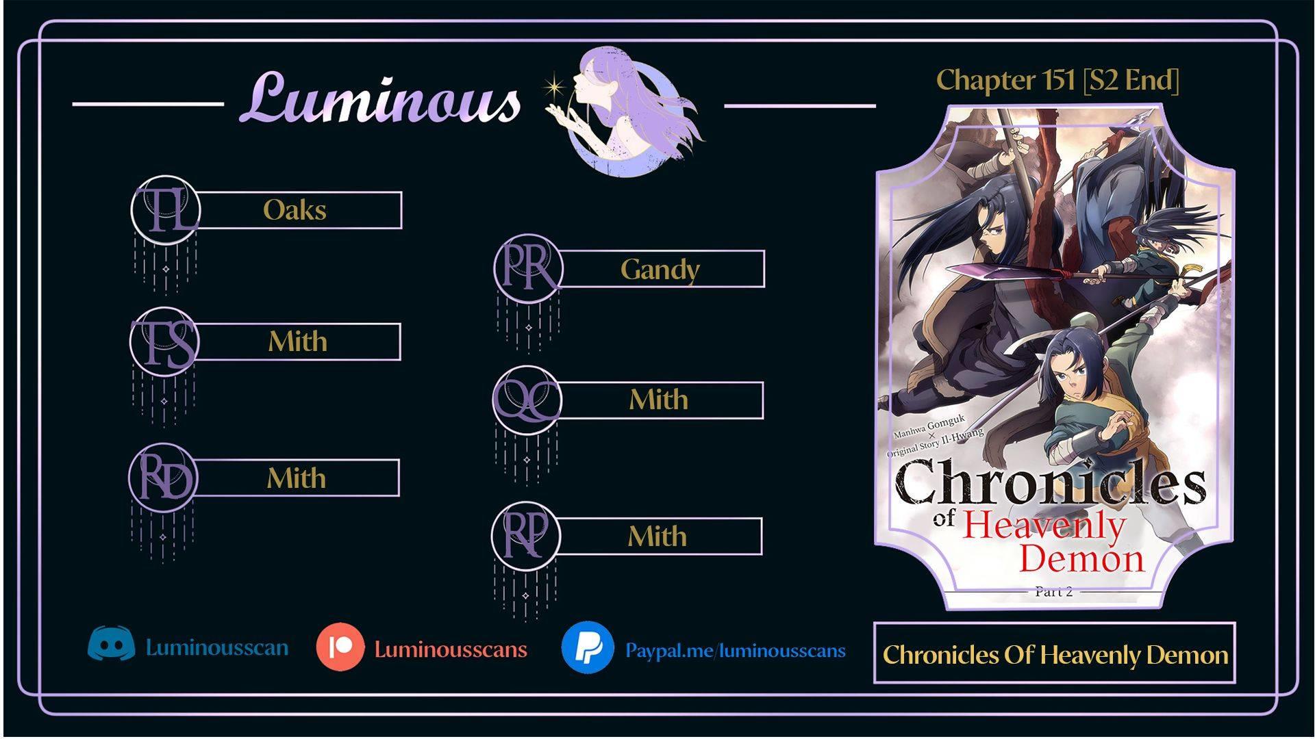 Chronicles Of Heavenly Demon Chapter 151 page 1 - Mangakakalot
