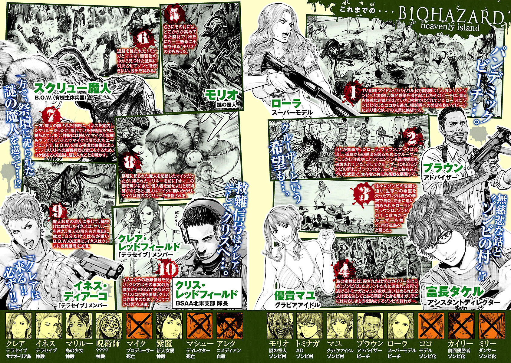 Biohazard Heavenly Island Vol 3 Chapter 19 Escape Mangakakalots Com